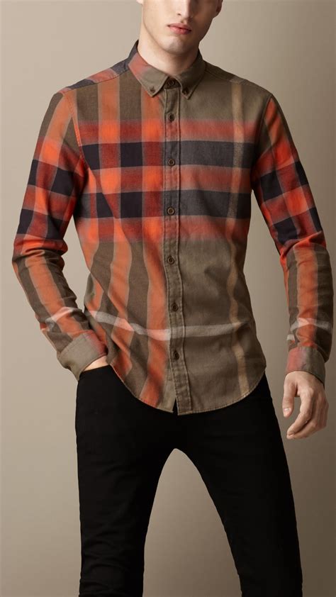 burberry exploded check flannel shirt|Burberry Limited.